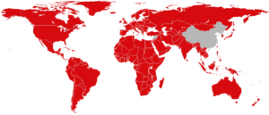 Netflix Global Coverage Map