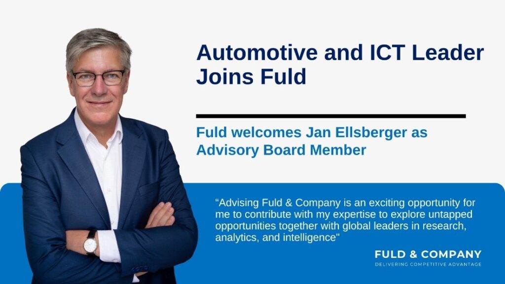 Jan Ellsberger has joined Fuld’s Advisory Board